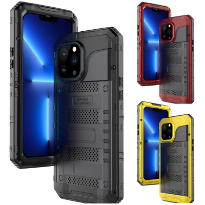 IP68 Waterproof Shockproof Heavy Duty Hybrid Case Cover for iPhone 13 Pro Max