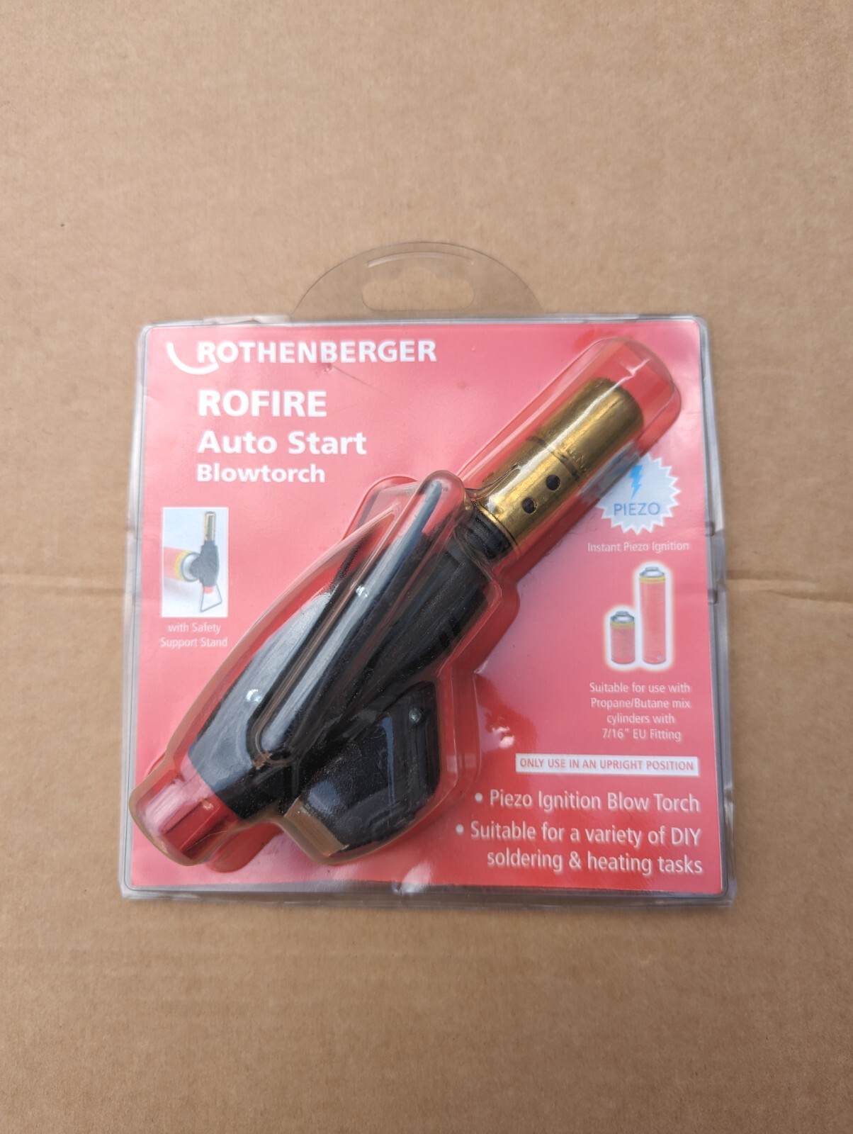 Rothenberger Rofire Auto Start Piezo Blowtorch 35557 for sale online eBay