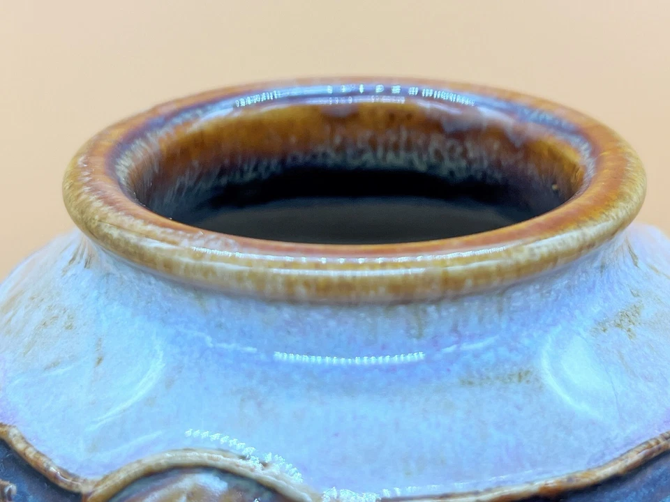 Antique Christine Abbott Royal Doulton tube lined vase. 9336. X8721Y. c1910. - Image 4 of 4