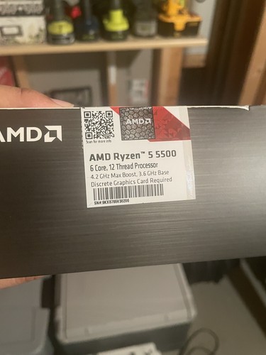 AMD Ryzen 5 5500 Processeur – 6 Cœurs, 4,2 GHz, Socket AM4 – Tray