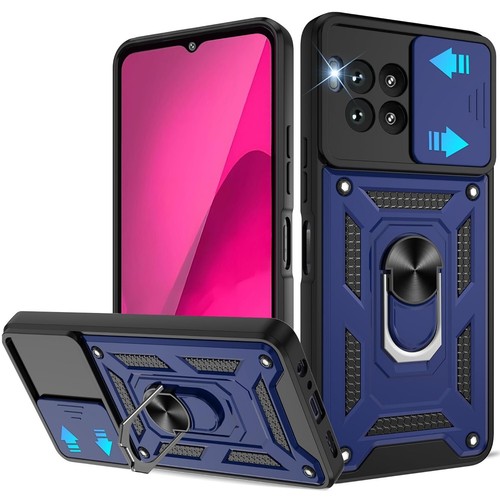 Funda protectora de lente de cámara con soporte de anillo magnético para T-Mobile Revvl 7 Pro 5G - Imagen 22 de 49