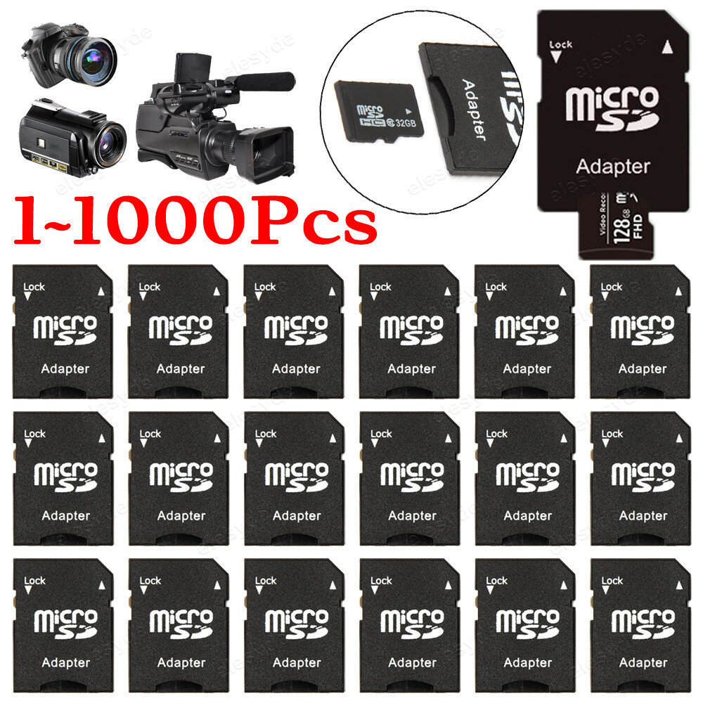 Converter Memory Micro SD Adapter TransFlash TF To SD SDHC Memory Card Adapter Converter ...