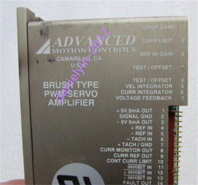 1pcs Used ADVANCED Driver 12A8E-INV #T2
