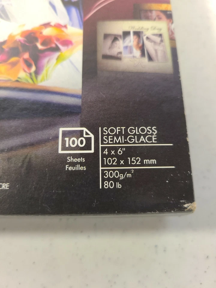 Genuine HP Premium Plus 4 x 6" Soft Gloss Photo Paper 100 Sheets For All Inkjets - Image 3 of 4