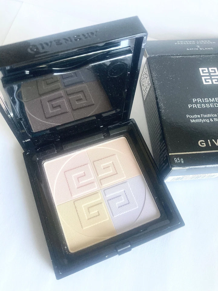 GIVENCHY PRESSED Setting Powder PRISME Libre #2 SATIN BLANC 0.33oz dior beige - Image 4 of 4