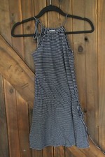 Country Road Striped Halter Neck Dress - Girls Size 8