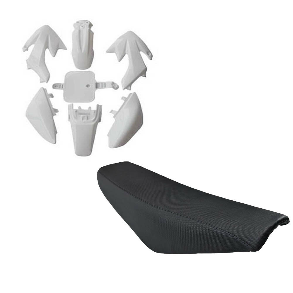 Blue Plastics kit Seat Tank 7/8 Handlebar for XR50 CRF50 SSR 110cc