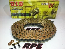 DID 530 x 128 Gold Pro-Street VX Series X-Ring Chain VX530x128L 530x128 128L