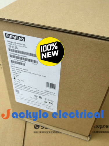 Inverter SIEMENS 6SE6440-2UD24-0BA1 nuovo 1 anno di garanzia! Spedizione veloce