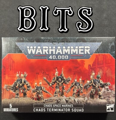 Warhammer 40k Chaos Space Marines Terminators Bits Bitz CSM Black Legion 40,000
