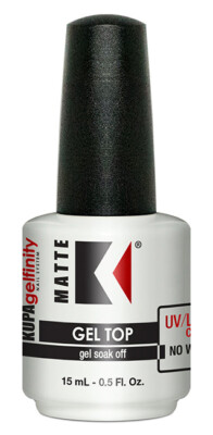 Kupa GelFinity Gel Topcoat Matte Finish - 0.5oz / 15 mL. - K00219