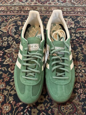 Size 9.5 - adidas Handball Spezial Preloved Green Gum New Without Box.