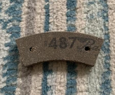 New Old Stock Ward Aero 487 Brake Lining Aviation Equipment Aircraft Airplane