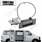 Right Side smaller 40% Hinged Door Latch W/Handle For 92-09 Ford E150 E250 E350