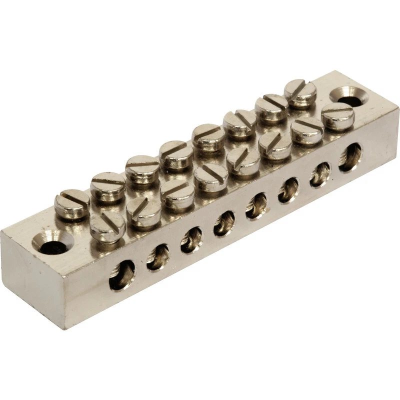 4 WAY 8 WAY MAIN EARTH CABLE CONNECTOR BLOCK TERMINAL CONNECTION UNIT LARGE 16MM - Image 2 of 4