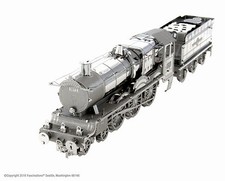 Fascinaciones Metal Tierra Harry Potter Hogwarts Express Tren 3D Acero Modelo Kit