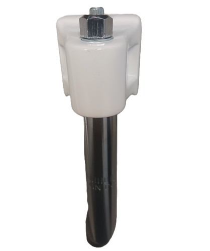GT STYLE BMX HOLLOW BOLT 1" QUILL STEM WHITE SCRATCHED & DENT - Picture 3 of 6