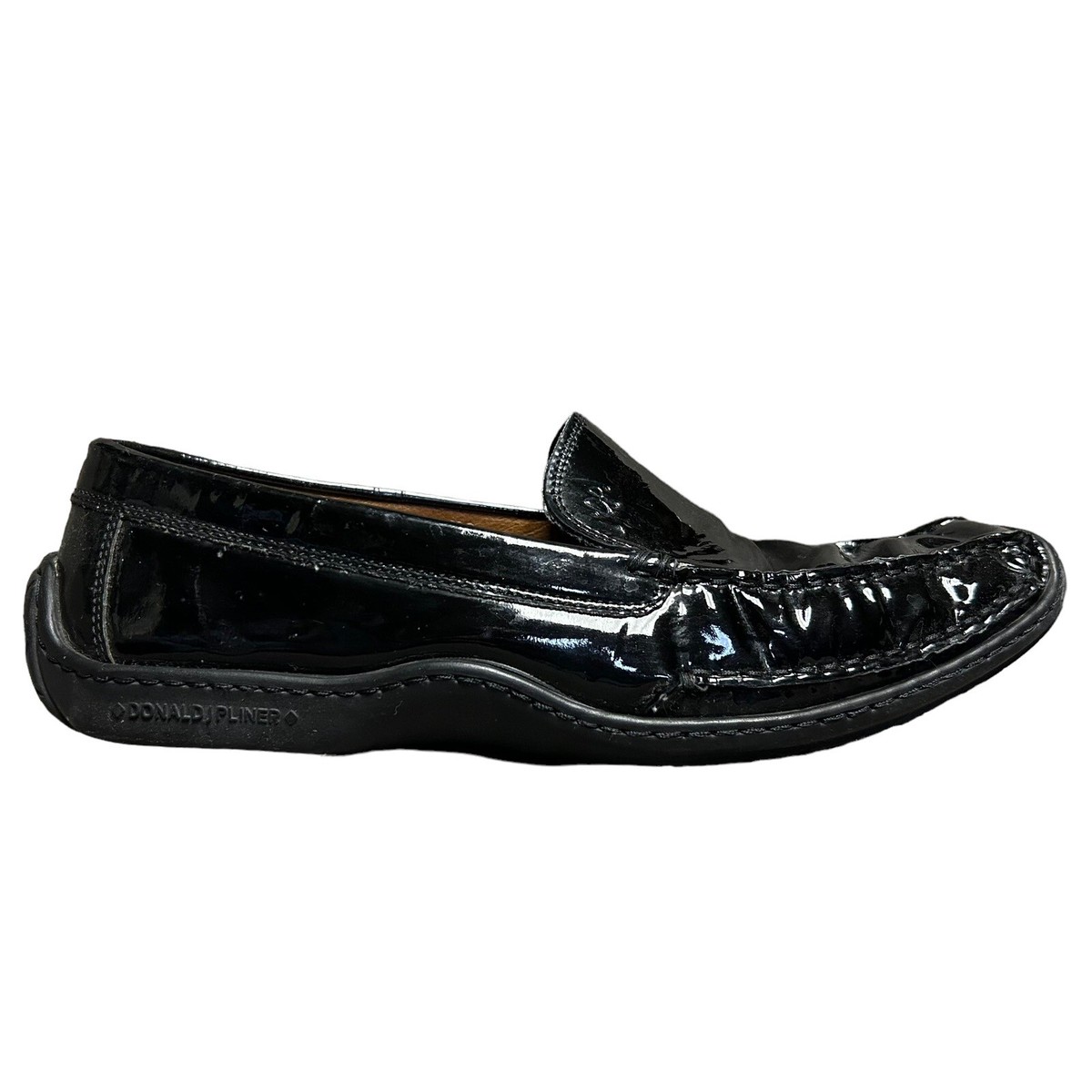 Donald J Pliner Sport Driven I20 Black Patent Leather  display picture 1