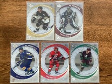 2005/06 UD Ice Premieres Level 4 Lot of 5 (Talbot/Kolesnik/Glumac/Gove/Konopka)