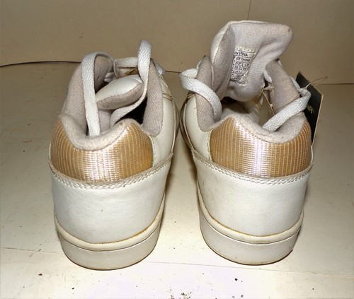 Vintage LA Gear 2000 Women’s Leather White Court LO Sneakers Shoes Size 8 - Picture 3 of 5