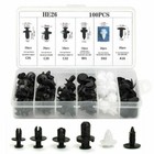 100PCS Accessories Clip Trim Push Pin Rivet Bumper Door Panel Retainer Fastener