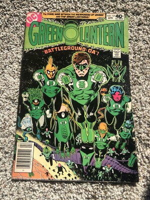 DC COMICS GREEN LANTERN #127 1980 Brian Bolland Green Lantern Corps Cover Art.