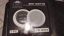Acoustic Audio CS-IC63 Flush Mount In Ceiling Speakers with 6.5" Woofers 2 Pack