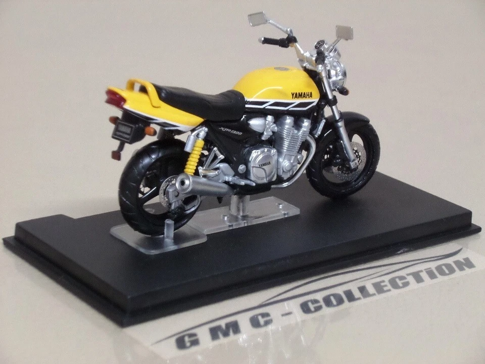 YAMAHA XJR 1300 2003 GiALLO YELLOW MOTO EDiCOLA 1/24 - Immagine 2 di 2