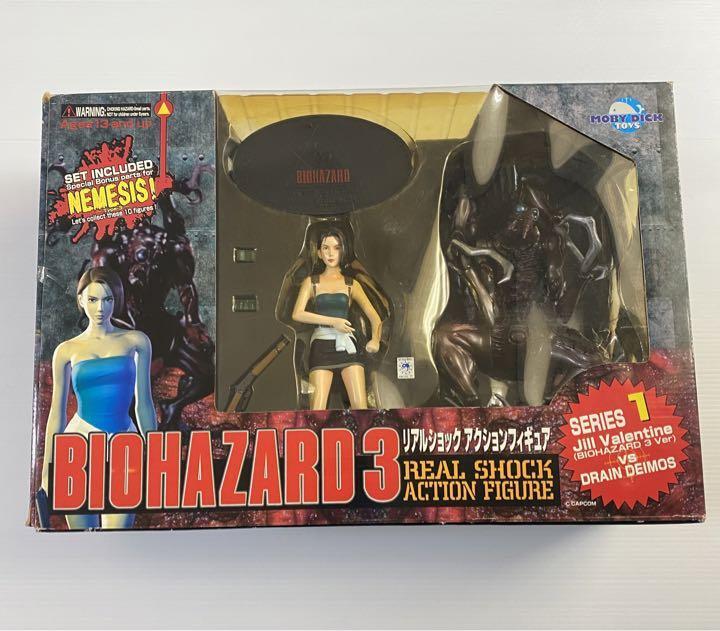 Resident Evil 3 Real Shock Action Figure Jill Valentine Moby Dick