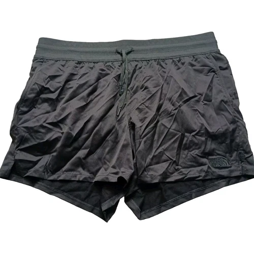The North Face Athletic Shorts Women's 1X Gray Aphrodite Flash Dry Plus Size 
