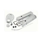 Mr Gasket Dress Up Kit 9834; Chrome Steel, Short V/C for 262-400 SBC