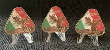 3-PACK of 2024 1 oz. .999 Fine Copper MEXICO “LIBERTAD” Colorized Triangles