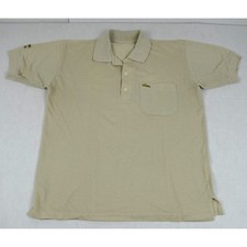 Lacoste Shirt VTG La Chemise Lacoste Pale Avocado Size M/L 80s Pocket polo Shirt