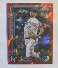 2025 Topps Chrome Sapphire Michael Wacha RED /5 Minnesota Twins #285 🔥 🔥 