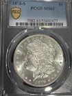 1878 S Morgan Silver Dollar PCGS MS-63