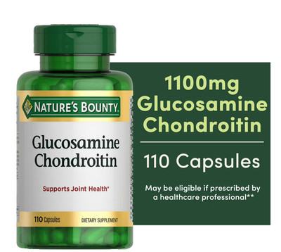 Nature s Bounty Glucosamine & Chondroitin Joint Health Supplement 110 Ct