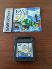BASS Masters Classic (Nintendo Game Boy Color, 1999) Tested With Manual