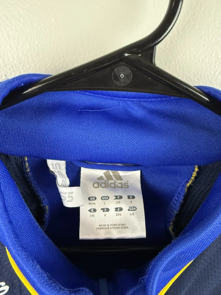 Vintage Adidas Sporting Kansas City Wizards Football 1/4 Zip Jacket Rare Size L - Image 3 of 4