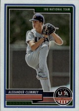 2023 Panini Stars & Stripes USA Baseball Alexander Clemmey #43 17J