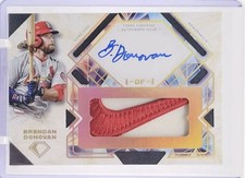 2025 BRENDAN DONOVAN  TOPPS DIAMOND ICONS NIKE SWOOSHPATCH AUTO 1/1