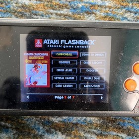 Atari Flashback Portable Handheld Console w/ Preloaded Games TESTED D10510