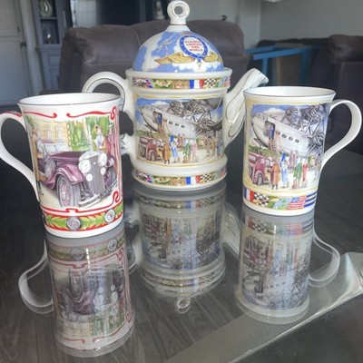 Sadler Flights AROUND The World Teaser Bundle English Tea Set