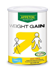 Appeton Weight Gain Powder 900g Vanilla For Adults Increase Weight  Energy