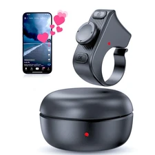 duskeep TikTok Scrolling Ring Remote Control, Camera Shutter Remote, Wireless...