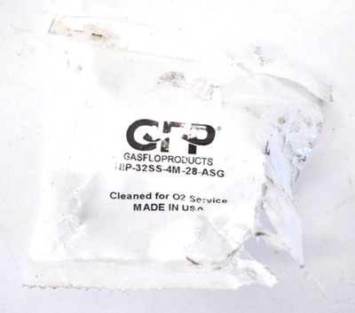 GFP NIP-32SS-4M-28 Nipple CGA Filter Replacement Genuine OEM Stainless Steel