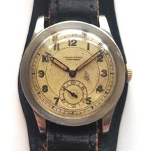 Orologio Vintage Movado Chronometre Patek Cassa Stile Calatrava, Acciaio Inox