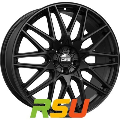 CMS C25 complete matt black 8x19'' ET30 LK5 112 ML 66.5 Alufelgen 19 Zoll