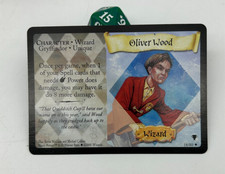 Harry Potter TCG Quidditch Cup Oliver Wood Non-Holo Rare # 18/80 - NM