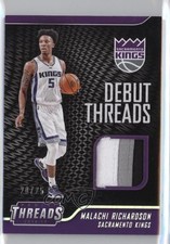 2016-17 Panini Threads Debut Threads Prime 20/25 Malachi Richardson #18 0qq
