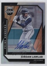 2021 Elite Extra Edition Prime Numbers A Signatures /190 Jordan Lawlar Auto 0s3